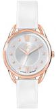Guess Women's Analogue Quartz Watch with Leather Strap Y13003L1
