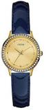 Guess Womens Analogue Quartz Watch with Leather Strap W0648L9