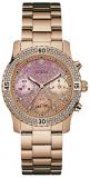 Guess Confetti Womens Analogue Quartz Watch with Stainless Steel Bracelet W0774L3