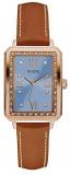 Guess Women's Analogue Classic Quartz Watch with Leather Strap W0841L2