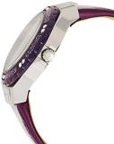 Guess Womens Analogue Quartz Watch with Leather Strap W0775L6