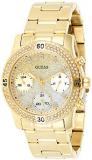 Guess Womens Multi dial Quartz Watch with Stainless Steel Strap W0774L5