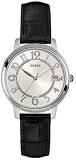 Guess Womens Analogue Quartz Watch with Leather Strap 91661472121