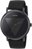 GUESS Men's Analog Quartz Watch with Silicone Strap U1161G2