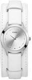 Guess Women's Analogue Quartz Watch with Leather Strap W1151L1