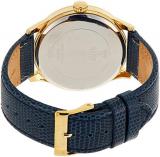 GUESS Men's Cambridge 44mm Blue Leather Band Steel Case Quartz Watch W1075G2