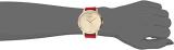 GUESS Women's Analog Quartz Watch with Silicone Strap U1210L2