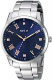 GUESS Men's Analog Quartz Watch with Stainless-Steel Strap U1194G2