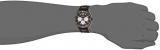 GUESS Men's 46mm Black Silicone Band Steel Case Quartz Analog Watch W1167G2