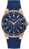 Guess Mens Analogue Quartz Watch with Silicone Strap 8431242947822