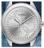 Guess Womens Analogue Quartz Watch with Leather Strap 8431242947600