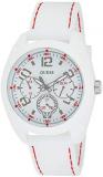 Guess Dash Mens Analogue Japanese Quartz Watch with Silicone Bracelet W1256G2