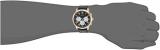 GUESS Men's Digital Quartz Watch with Leather Calfskin Strap U1261G3
