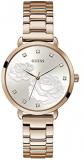GUESS Women's Analog Quartz Watch with Stainless Steel Strap GW0242L3