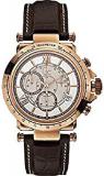Guess Men's Chronograph Quartz Watch with Leather Strap X44001G1