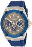 Guess Mens Multi dial Quartz Watch with Silicone Strap W1049G1