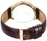 Guess Men's Analogue Quartz Watch with Leather Strap W0496G1