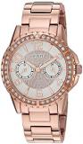 Guess Womens Analogue Quartz Watch with Stainless Steel Strap W0705L3