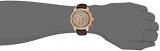 Guess Men's Analogue Quartz Watch with Leather Bracelet – W0380G4