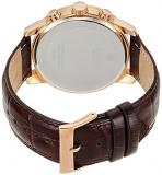 Guess Men's Analogue Quartz Watch with Leather Bracelet – W0380G4