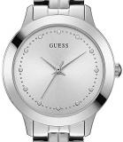 Guess Womens Analogue Classic Quartz Watch with Stainless Steel Strap W0989L1