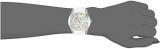 GUESS Women's Analog Japanese Quartz Watch with Silicone Strap U1059L1
