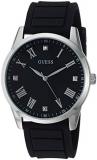 GUESS Men's Analog Quartz Watch with Stainless-Steel Strap U1221G1