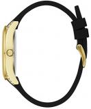 GUESS Women's Analog Quartz Watch with Silicone Strap GW0109L1