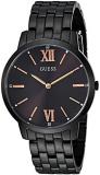 GUESS Men's Analog Japanese Quartz Watch with Stainless-Steel Strap U1072G3