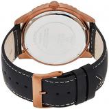 Guess Men's Analogue Quartz Watch with Leather Strap W1170G2