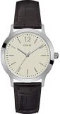Guess Mens Analogue Classic Quartz Watch with Leather Strap W0922G2