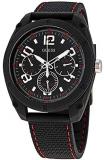 Guess Men's Analogue Quartz Watch with Silicone Strap W1256G1