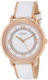 Guess Womens Analogue Classic Quartz Watch with Leather Strap W0934L1