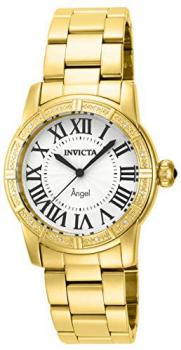 Invicta Angel 14374 38mm Gold Plated Stainless Steel Case Gold Plated Stainless Steel flame fusion Women's Watch