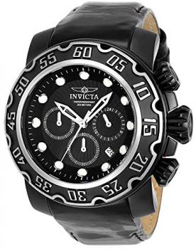 Invicta Men's Analog Quartz Watch with Leather Strap 22485