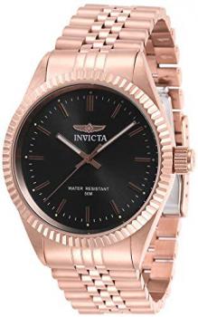 INVICTA Mens Analogue Classic Quartz Watch with Stainless Steel Strap 29389