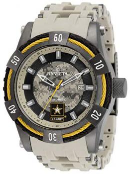 Invicta 34108 US Army Men's 50mm CAMO Sea Spider Bolt Automatic Polyurethane Bracelet Watch