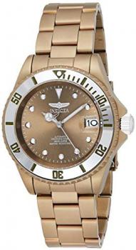Invicta 27549 Pro Diver Unisex Wrist Watch Stainless Steel Automatic Brown Dial