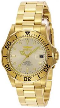 INVICTA Unisex Adult Analogue Classic Automatic Watch with Stainless Steel Strap 9618