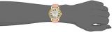 Invicta Wildflower Women's Quartz Watch with Silver Dial Analogue display on Pink Leather Strap 13968