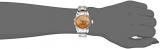 Invicta Pro Diver Women's Quartz Watch with Brown Dial Analogue display on Silver Stainless Steel Bracelet 4872