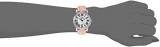 Invicta Women's Wildflower Quartz Watch with Silver Dial Analogue Display and Pink Leather Strap 13967