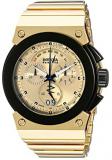 Invicta Men's Quartz Watch with Gold Dial Chronograph Display and Gold Stainless Steel Plated Bracelet 14519
