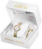 Invicta Women's Angel Steel Bracelet & Case Quartz Analog Watch 29273