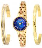 Invicta Women's Angel Gold-Tone Steel Bracelet &amp; Case Quartz Watch 29279