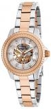 Invicta Women's Mechanical Watch with Silver Dial Analogue Display and Multicolour Stainless Steel Plated Bracelet 16703