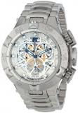 Invicta Men's Subaqua Quartz Watch with White Dial Chronograph Display and Silver Stainless Steel Bracelet 12904