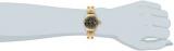 Invicta Women's Quartz Watch with Black Dial Analogue Display and Gold Stainless Steel Plated Bracelet 14986