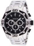 Invicta Pro Diver Chronograph Quartz Black Dial Men's Watch 33844