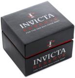 Invicta Men's Bolt Quartz Watch with Blue Dial Chronograph Display and Black Stainless Steel Bracelet 12735